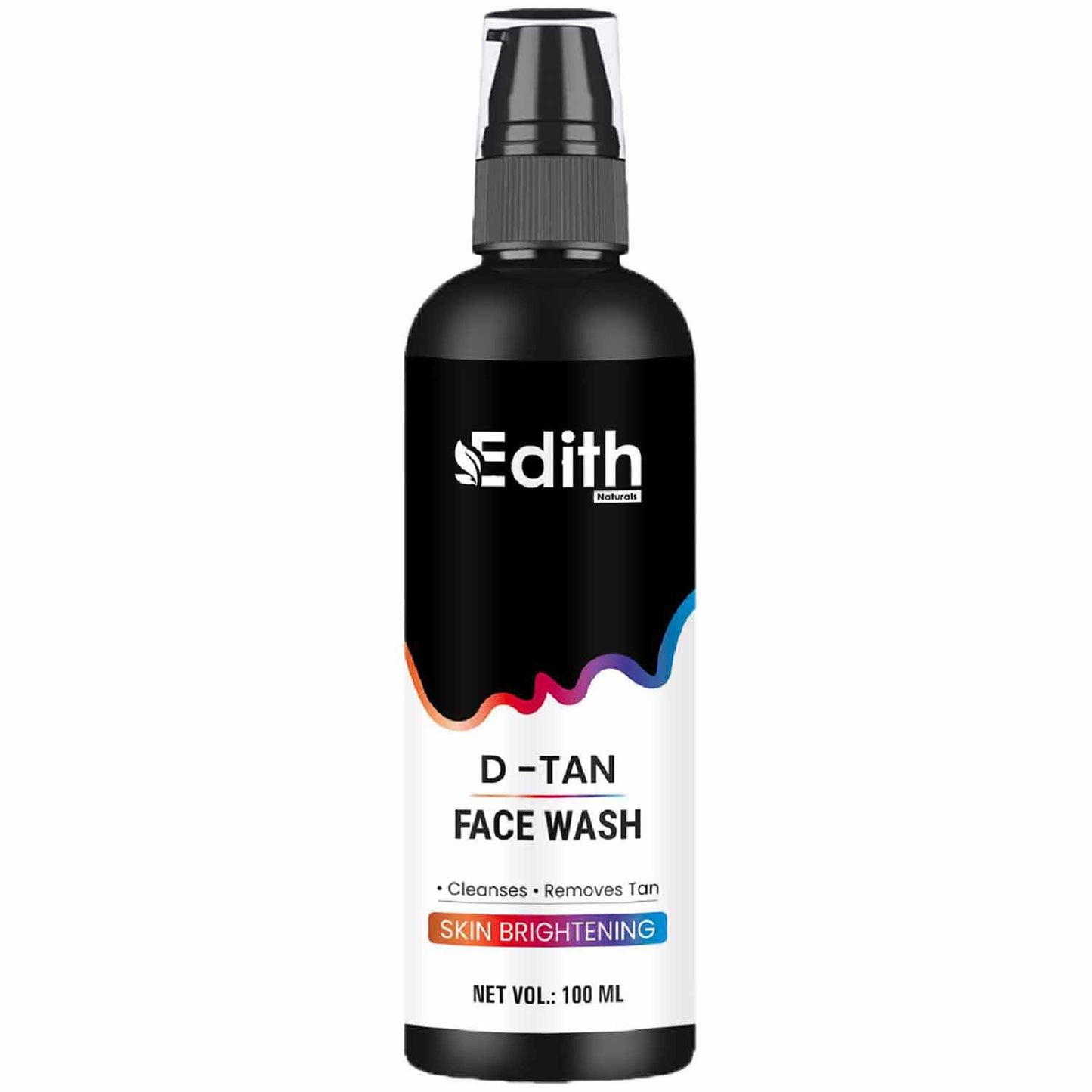 Edith Naturals D-Tan Face Wash For Skin Brightening (100 ml)