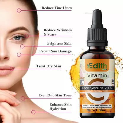 Vitamin C Serum Face Serum For  Brightening and Anti-Dark Spots, (30 ml)