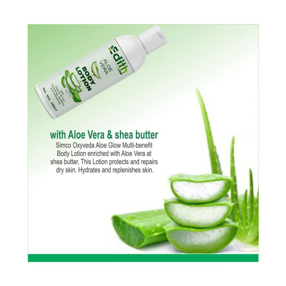 Body Lotion Aloe vera For Hydrating And moisturize Skin (100 ml)