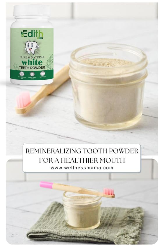 Edith Naturals Teeth Whitening Powder (100 gm)