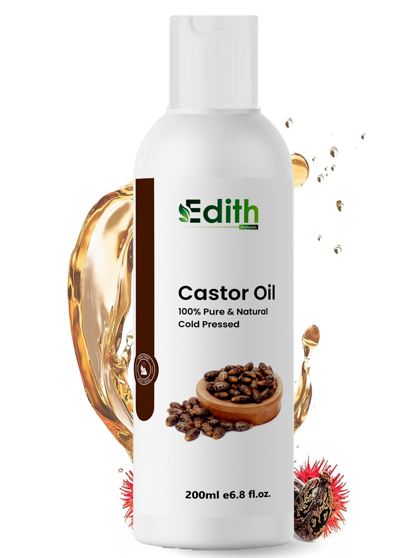 Castor Oil For Hair Growth And Eyebrow Growth (200 ml)