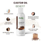 Castor Oil For Hair Growth And Eyebrow Growth (200 ml)