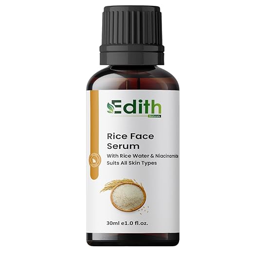 Rice Face Serum for Glowing Skin With Rice Water & Niacinamide for Glass Skin (30 ml)