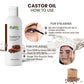 Castor Oil For Hair-Skin And Body Massage (100 ml)