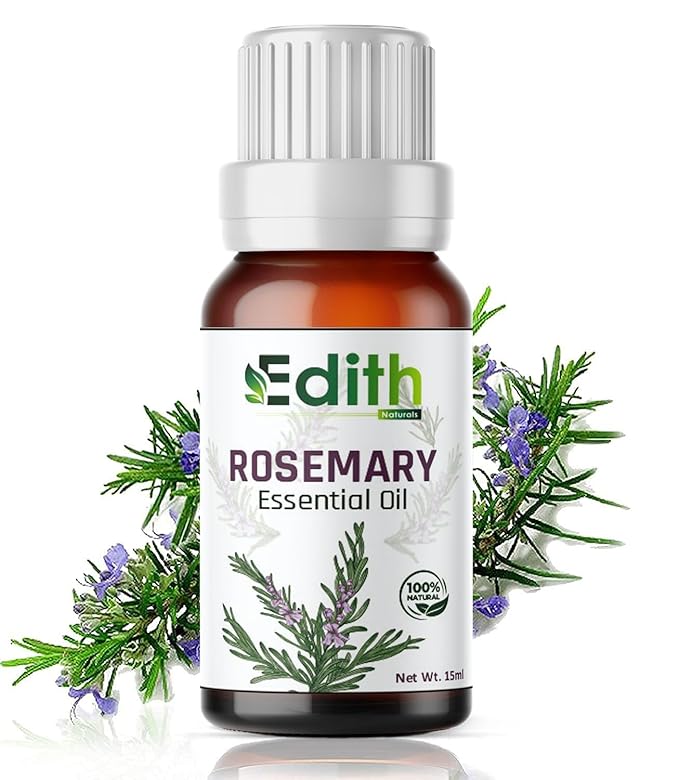 Rosemary Essential Oil for Hair Growth, Hair Fall Control and Nourishment, Skin Care (15 ml)