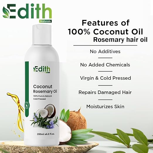 Coconut Rosemary Oil For Hair fall Control (200 ml)