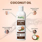  Extra Virgin Organic Coconut Oil For Hair And Skin  (200 ml)